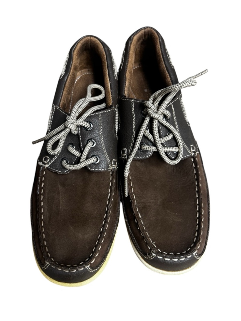 Sperry Top-Sider Mens Brown Leather boat Shoes sz 8.5 Graduation wedding loafers